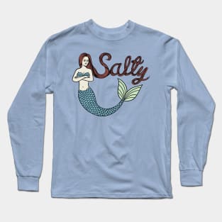 Mermaid Salty Long Sleeve T-Shirt